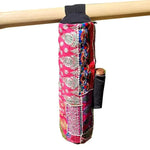 Sac yoga toile de coton et Torans du Gujarat - 18x78cm - Pièce G - Vignette | Achamana