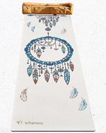 Tapis de yoga écologique caoutchouc chanvre Attrape rêves - Vignette | Achamana