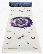 Tapis yoga écologique caoutchouc et chanvre - Rose de mandala - Vignette | Achamana