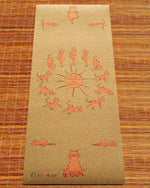Tapis yoga enfants 6 mm surface liège antidérapante - Yogis chats - Vignette | Achamana