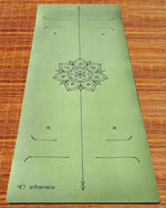 Tapis de yoga TPE & PU practice mandala 7 chakras 6mm - Vignette | Achamana