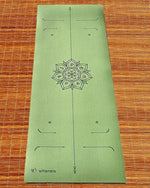 Tapis de yoga TPE & PU practice mandala 7 chakras 6mm - Vignette | Achamana
