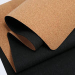 Tapis de yoga liège mandala lignes position Or - Vignette | Achamana