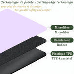 Tapis de yoga épais antidérapant 6 mm vague dorée - Vignette | Achamana