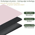 Tapis de yoga antidérapant épais 6 mm tri-plis surface microfibre 7 chakras artistiques - Vignette | Achamana