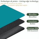 Yogamatte "Love" - Positionierungslinien - 6mm - Vignette | Achamana