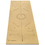 Tapis de yoga débutant liège 6 mm 3 plis - Practice - Vignette | Achamana