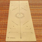 Tapis de yoga débutant liège 6 mm 3 plis - Practice - Vignette | Achamana