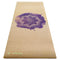 Tapis yoga liege design rose de Mandala | Achamana
