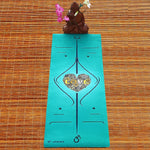 Yogamatte "Love" - Positionierungslinien - 6mm - Vignette | Achamana