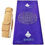 Tapis de yoga indigo antidérapant épaisseur 6mm Namasté - Vignette | Achamana