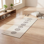Tapis de yoga écologique chanvre & latex - 7 chakras - 4,5mm - Vignette | Achamana