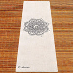 Tapis de yoga chanvre - Mandala - 4,5mm x 61 x 1830 - Vignette | Achamana