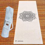 Tapis de yoga chanvre - Mandala - 4,5mm x 61 x 1830 - Vignette | Achamana