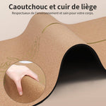 Tapis yoga liège et caoutchouc naturel Mudra - Vignette | Achamana