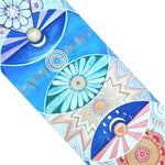 Tapis de yoga antidérapant épais 6 mm tri-plis surface microfibre 7 chakras artistiques - Vignette | Achamana