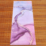 Tapis de yoga épais antidérapant 6 mm vague dorée - Vignette | Achamana