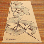 Tapis yoga liège et caoutchouc naturel Elévation - Vignette | Achamana