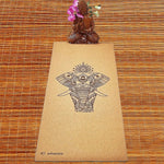 Elephant XL Yogamatte aus Kork - Vignette | Achamana