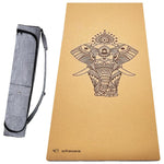 Elephant XL Yogamatte aus Kork - Vignette | Achamana