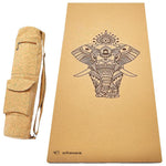 Elephant XL Yogamatte aus Kork - Vignette | Achamana