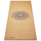 Materiel yoga - Tapis yoga liege et caoutchouc motif Mandala | Achamana