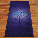 Indigo Yoga Mat - Positioning Lines - 6mm - Vignette | Achamana