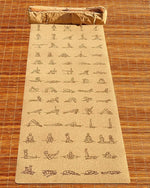 Tapis de yoga débutant ou confirmé 3 plis liège Asana practice - Vignette | Achamana