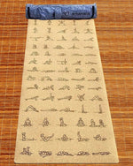 Tapis de yoga débutant ou confirmé 3 plis liège Asana practice - Vignette | Achamana