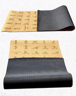 Tapis de yoga débutant ou confirmé 3 plis liège Asana practice - Vignette | Achamana