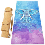 Rutschfeste Yogamatte 5 mm - Komforthaltungen - Elefant - Vignette | Achamana