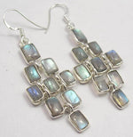 Hängende Ohrringe - Infinity-Knoten - Vignette | Achamana