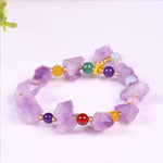 Farandole-Armband aus Amethyst-Kieseln - Vignette | Achamana