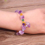 Farandole-Armband aus Amethyst-Kieseln - Vignette | Achamana