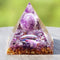 Amethyst-Orgonit-Pyramide 10 cm - Das Spirituelle