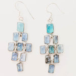 Hängende Ohrringe - Infinity-Knoten - Vignette | Achamana