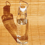 Yogaflasche aus Glas - Blume des Lebens - 0,6 L - Soulbottles - Vignette | Achamana