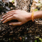 Brasilianisches Citrin-Armband - 12 mm AAA-Perlen - Vignette | Achamana