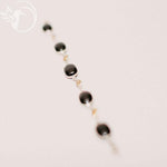 Armband aus Silbercabochon und Halbedelsteinen - Vignette | Achamana