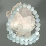 8 mm AA-Perlen-Aquamarin-Armband - Vignette | Achamana