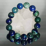 Chrysokoll-Stein-Armband - 8 oder 12 mm AA-Perlen - Vignette | Achamana