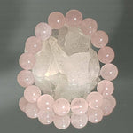 Madagaskar-Rosenquarz-Steinarmband 12 mm AA-Perlen - Vignette | Achamana