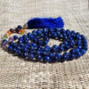 Collier Mala Lapis-Lazulis - accessoire meditation | Achamana