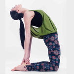 Débardeur yoga confort flow olive ou violet - Vignette | Achamana