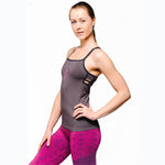 Bikram Yoga Outfit - Damen T-Shirt - Bambus - Lotus - Vignette | Achamana
