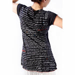 Bio-Yoga-T-Shirt für Frauen - Buddhistisches Mantra Tryambakam - Vignette | Achamana