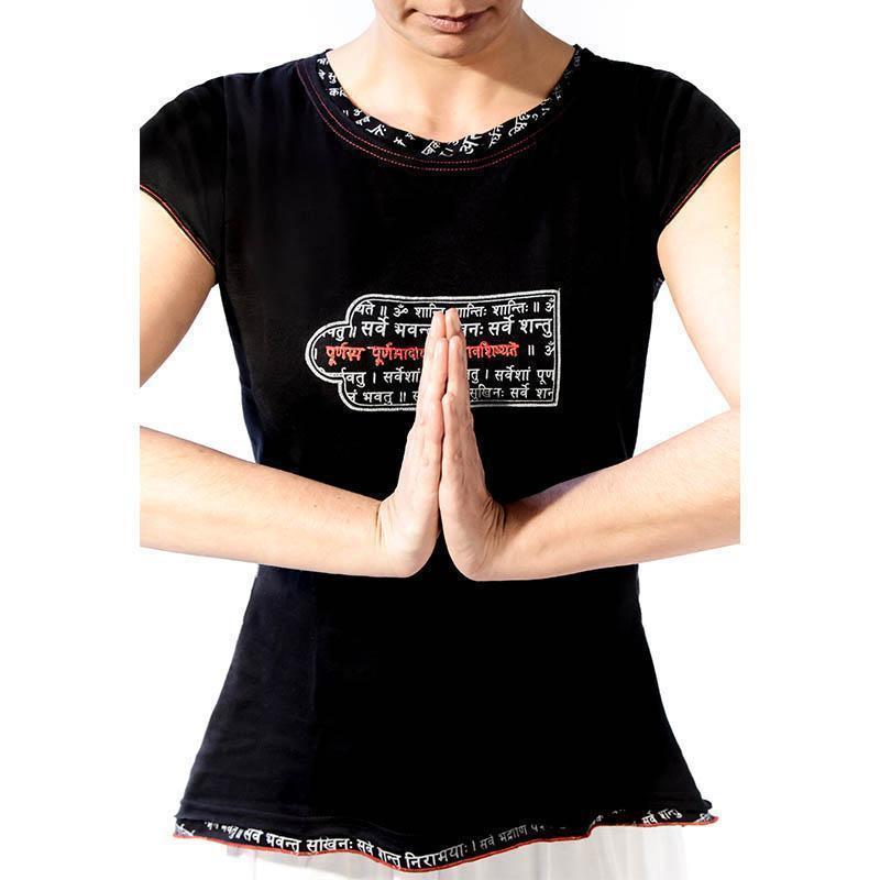 Tee shirt yoga femme - Tee shirt boudhiste - Tryambakam - Achamana