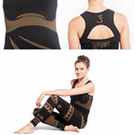 Haut yoga femme sans couture OM - Vignette | Achamana