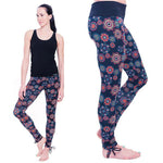 Yoga-Leggings für Damen - Bio - Mandala - Vignette | Achamana