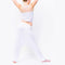 Sarouel yoga femme - Vetement yoga blanc - Achamana